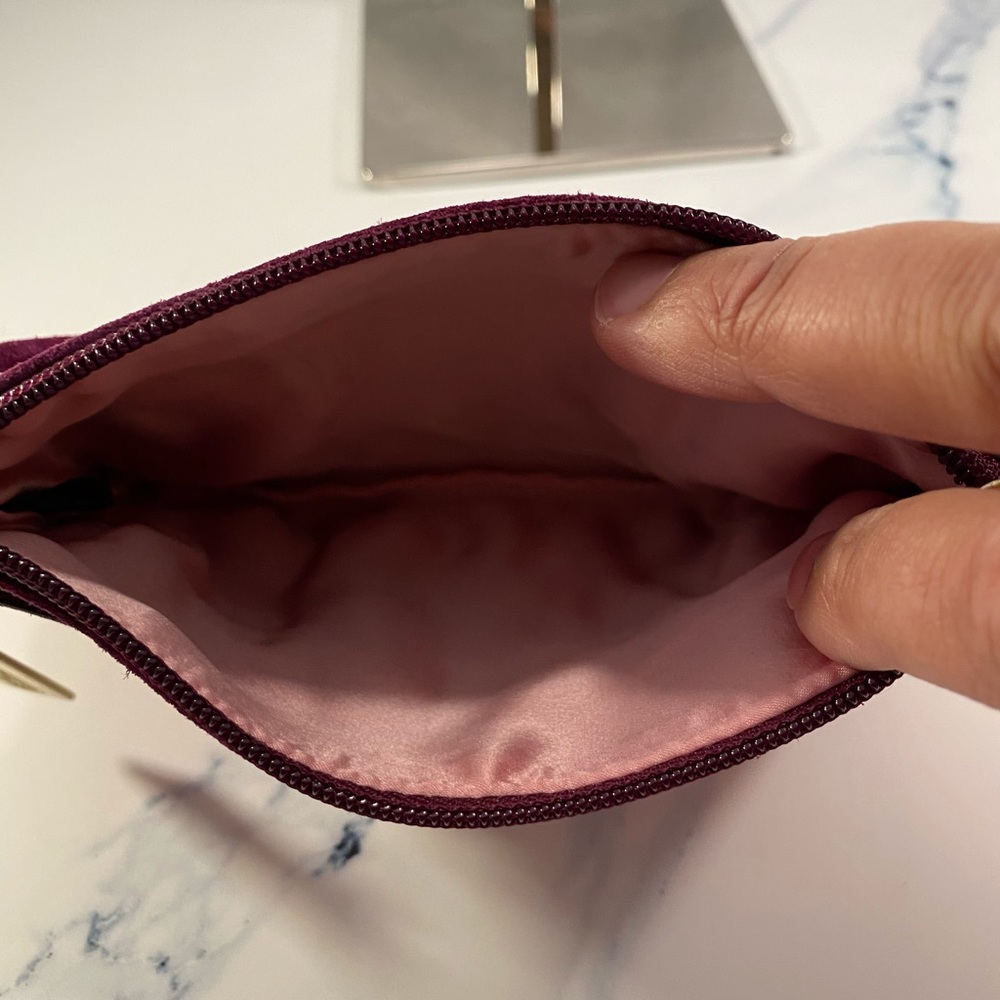 Coach Patchwork Suede Multicolor Wristlet - image 4